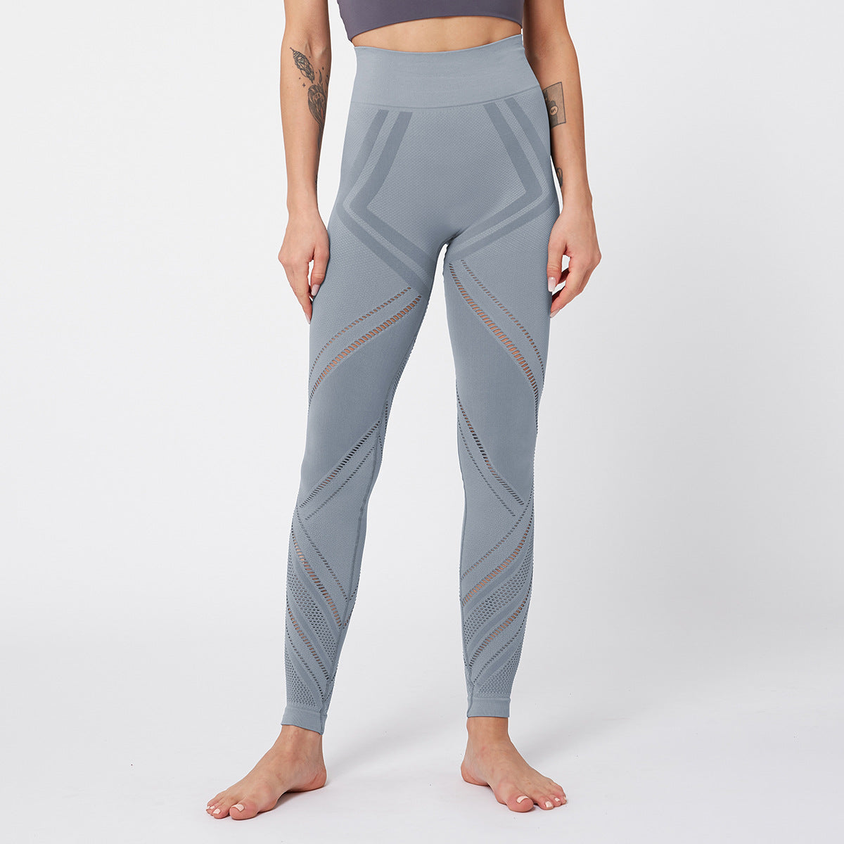 Seamless yoga pants running leggings fitness pants in a sleek, flexible design