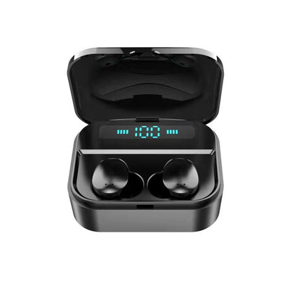 TWS Bluetooth wireless earphones with microphone, compact in-ear headphones by My Store