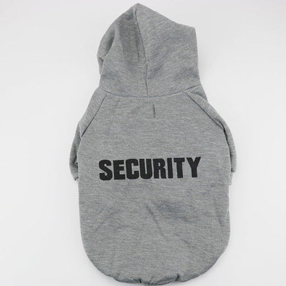Fleece cloth security pet sweater in soft fabric for dogs and cats