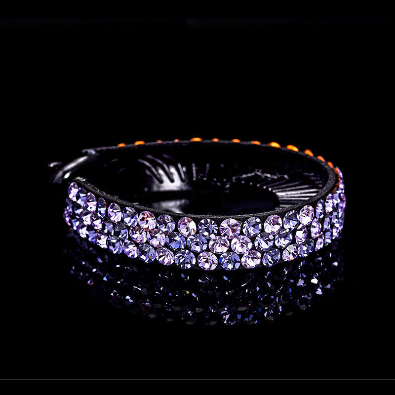 Rhinestones hair claws by My Store, decorative claw hair clips with sparkling rhinestone accents
