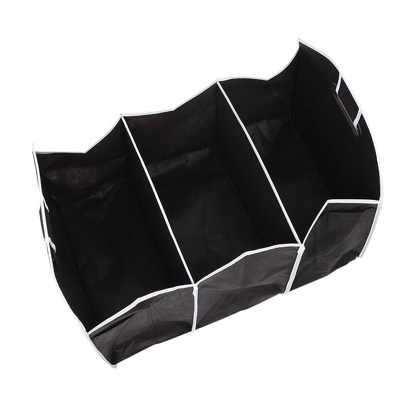 Folding Oxford car storage box trunk bag and vehicle tool organizer for back seat interior accessories
