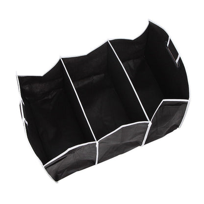 Folding Oxford car storage box trunk bag and vehicle tool organizer for back seat interior accessories