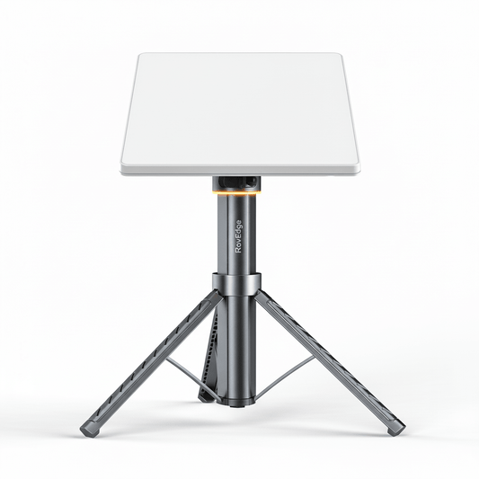 Tesery RovEdge Mk-I 189Wh portable power tripod for Starlink Mini Battery Pack, compact and lightweight satellite internet accessory.