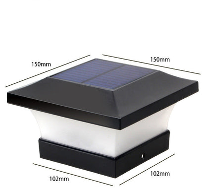 Solar garden light with compact outdoor design by My Store
