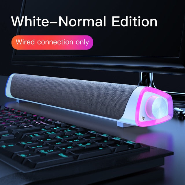 Portable multimedia computer mini speaker by My Store in compact black design