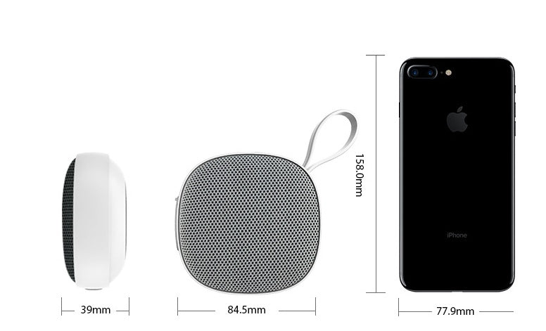 Magnetic Bluetooth speaker by My Store, compact wireless speaker with visible magnetic base