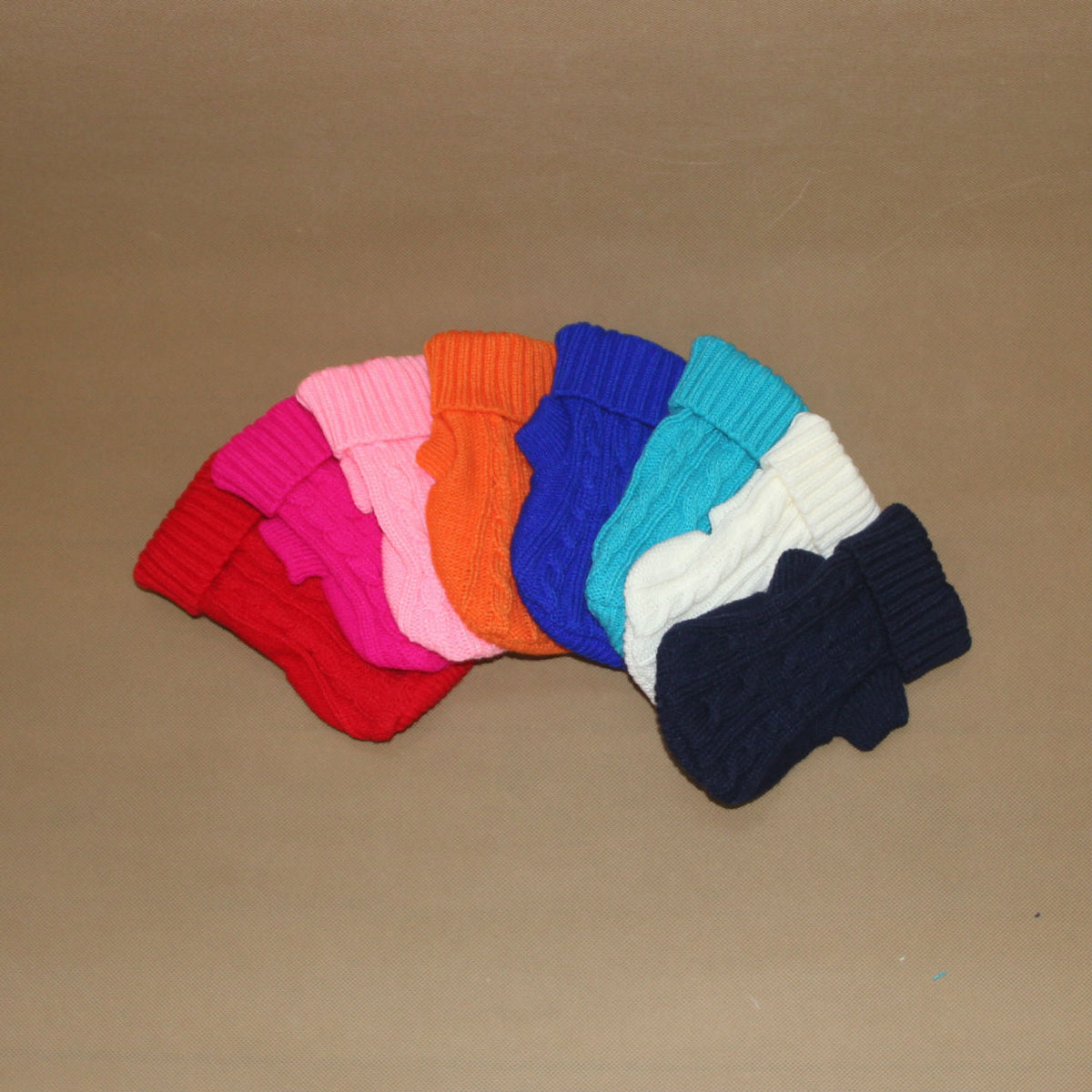 Dog sweater in a soft knit design for comfortable pet wear