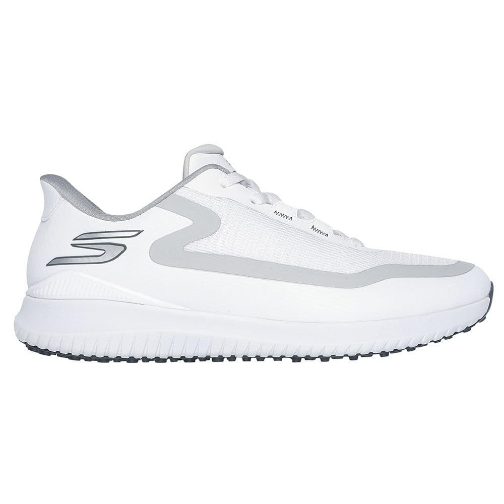 Skechers men's Flite spikeless golf sneakers in size 9.5, featuring sporty design and comfortable athletic footwear.