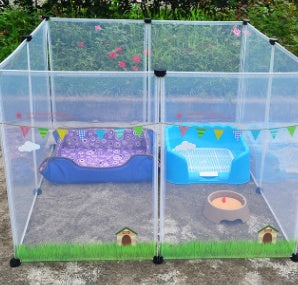Transparent pet fence by My Store for creating a clear indoor or outdoor boundary