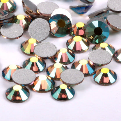 Nail drill glass flat drill for rhinestone application, My Store brand