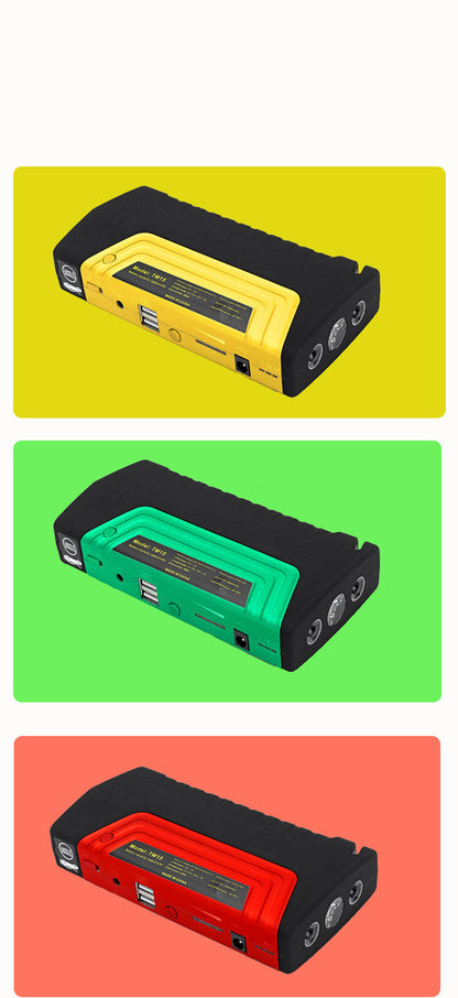 Car emergency start power device by My Store, compact portable vehicle jump starter shown on a plain background