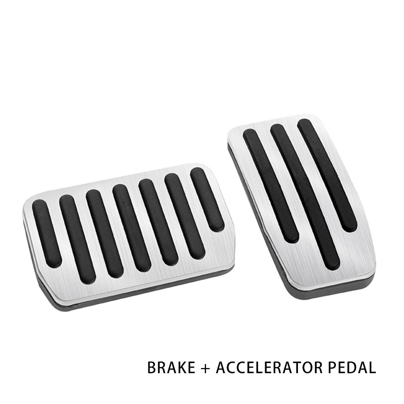 Stainless steel brake pedal by My Store, silver automotive replacement part