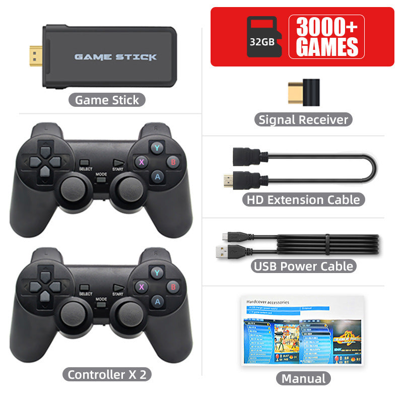 Explosive 2.4G Doubles Y2HDMAX game console with wireless controllers by My Store