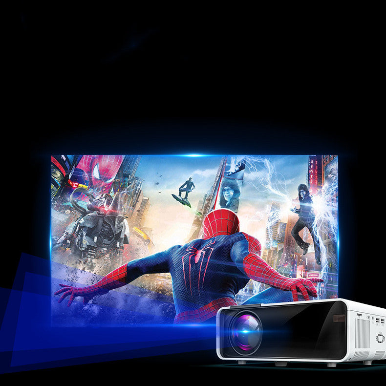HD home wireless projector displayed against a plain background
