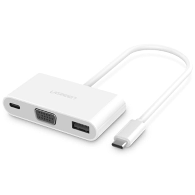 Notebook USB splitter hub HD head adapter, compact black design by My Store