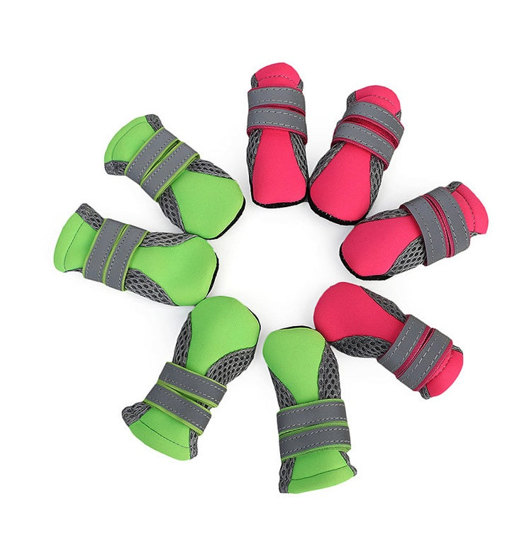Dog walking shoes by My Store shown in a clear product view