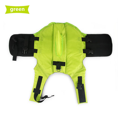My Store Dog Life Vest Summer Shark pet life jacket with shark design and adjustable straps