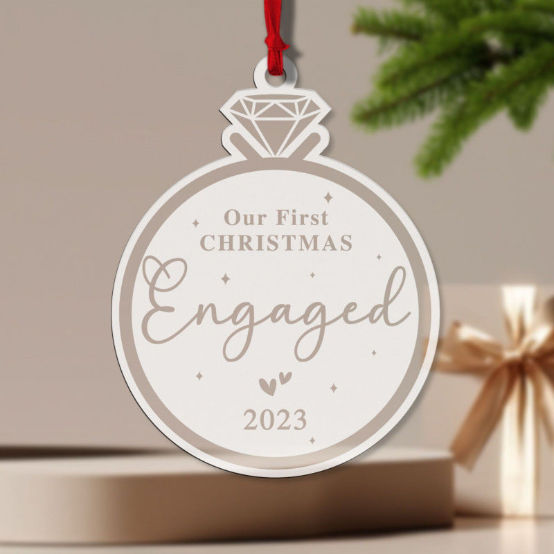 Christmas tree pendant decoration hanging as a festive holiday ornament
