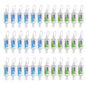 PURELL Advanced Hand Sanitizer Variety Pack Naturals and Refreshing Gel 1 fl oz Travel Size Flip Cap Bottle with JELLY WRAP Carrier (Pack of 36) - 3900-36-CMRFRAG
