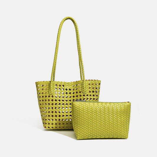 Stylish vacation shoulder under-arm tote handbag for women, spacious design with comfortable shoulder straps