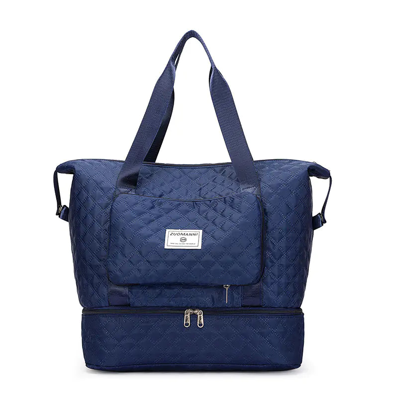 Large Capacity Portable Duffle Bag and Travel Organizer