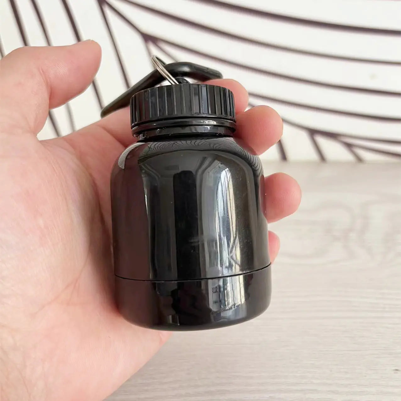 Portable Protein Powder Keychain Funnel