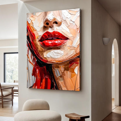 Contemporary minimalist abstract wall art on canvas, featuring modern geometric designs in neutral tones by Tailored Canvases.