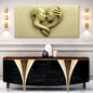 Eternal Love Figure Abstract Wall Art