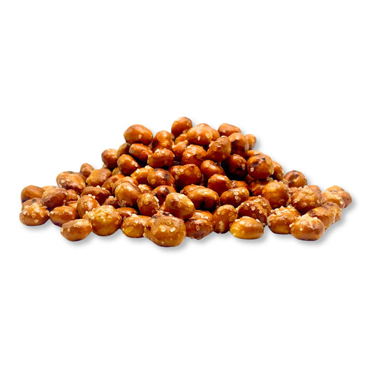 Mini pretzel balls from Candy In Bulk, soft and crunchy pretzel snacks in a bulk value bag, perfect for snacking or parties.