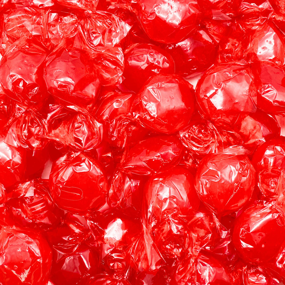 Arcor Cinnamon Hard Candy from Candy In Bulk in a large value bag, showing red and brown cinnamon-flavored candies.