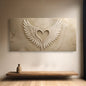 Wings Of Love Abstract Wall Art