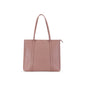 Light pink Bugatti Travel Pure Business Tote Bag with sleek handles and spacious interior, front view showing elegant design details.