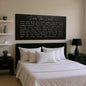 Canvas faith sign with Deuteronomy 6:5-9 quote, featuring inspiring religious message, from Tailored Canvases.