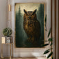 Watcher Of The Woods Owl Wall Art