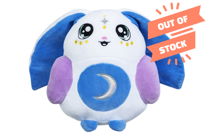 Soft Moon Pals 1.5lb Squish Plush Marshmallow toy with a cuddly, squeezable marshmallow design in pastel colors.
