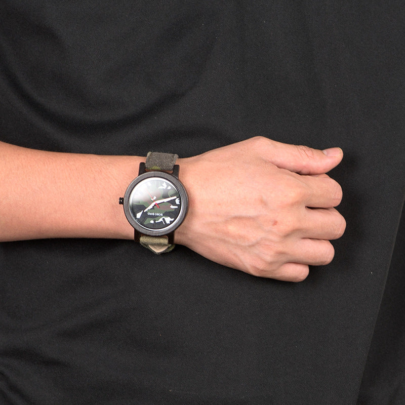 Wooden R24 quartz watch decoration by My Store