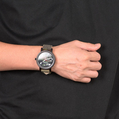 Wooden R24 quartz watch decoration by My Store