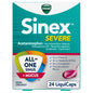 Vicks Sinex SEVERE Sinus & Mucus Fast Relief LiquiCaps in blister pack, nasal congestion relief medicine by BACKUPMYFILESNOW®