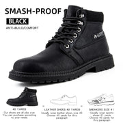 Breathable Safety Shoes with Anti-Smash and Puncture