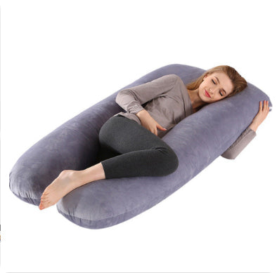 U-shaped pillow by My Store, curved design for neck and head support