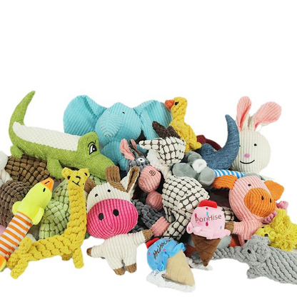 Tough Plush Pet Chewies