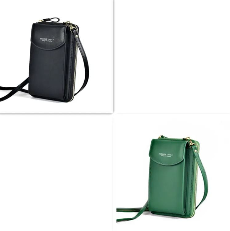 Lux Chic PU leather handbag by BACKUPMYFILESNOW® featuring a sleek design with sturdy handles and elegant detailing.