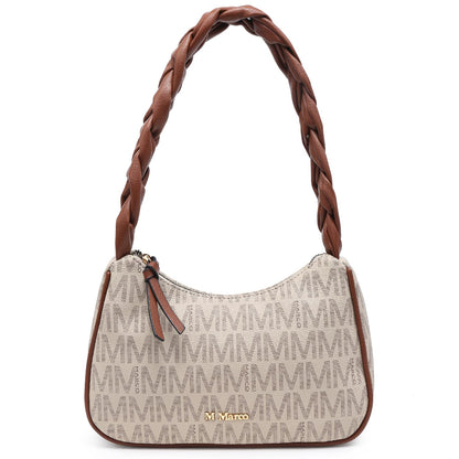 MKP Hobo Bags for Women Braided Top Handle Tote Handbag Shoulder Bag Ladies Trendy Designer Clutch Purse with Zipper Closure