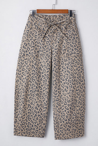 Alani Waistband Barrel Jeans by Threaded Pear featuring high-rise fit, washed denim, and relaxed barrel leg silhouette.