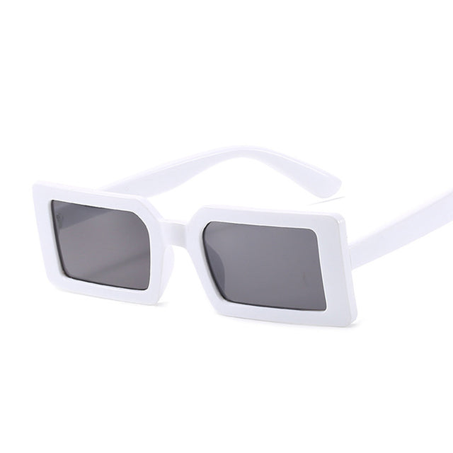 Small Rectangular Retro Designer Women's Sunglasses
