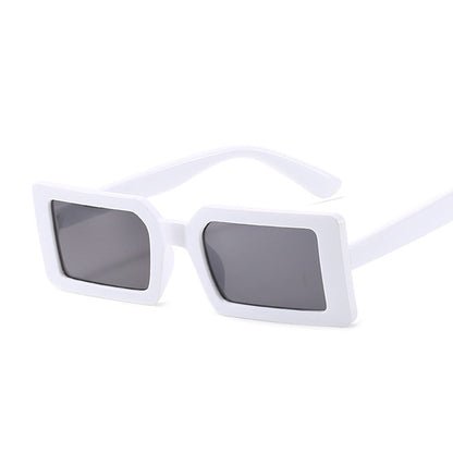 Small Rectangular Retro Designer Women's Sunglasses