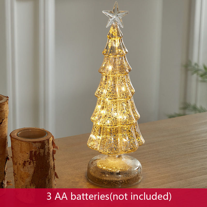 Christmas festival scene table decorations arranged as festive holiday decor centerpiece