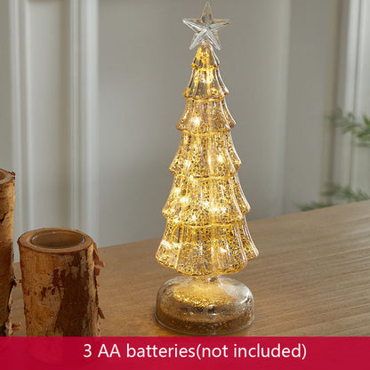 Christmas festival scene table decorations arranged as festive holiday decor centerpiece