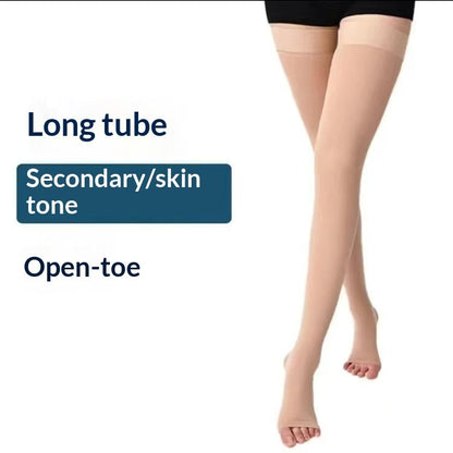 Women's compression mid-calf socks by My Store in a close-up product view
