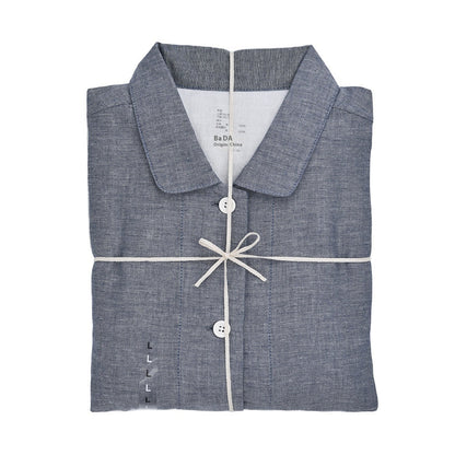 Double-layer yarn pajamas without printing in a soft, minimalist design by My Store